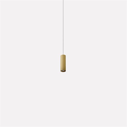Nexia+BCN 50 Air 180mm LED 9W 934lm 3000K CRI>90 40°, hämardatav DALI, rippvalgusti, kuldne