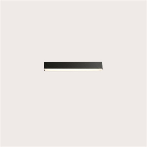 Nexia+Let Go Single 578mm LED 19,8W 1870lm 3000K CRI>90 UGR<19 mikroprismaatiline hajuti, hämardatav DALI, laevalgusti, must