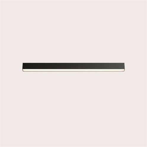 Nexia+Let Go Single 1138mm LED 19W 2710lm 3000K CRI>90 UGR<19 mikroprismaatiline hajuti, hämardatav DALI, laevalgusti, must