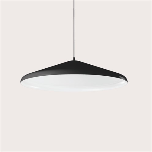 Nexia+Cupla 60 surface LED 12W 1332lm 2700K CRI>90, rippvalgusti, must