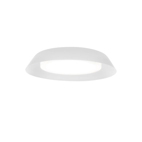 Wever & Ducré+TOWNA 2.0 LED 18W 1660lm 3000K CRI>90, hämardatav phase-cut, IP44, laevalgusti, matt valge