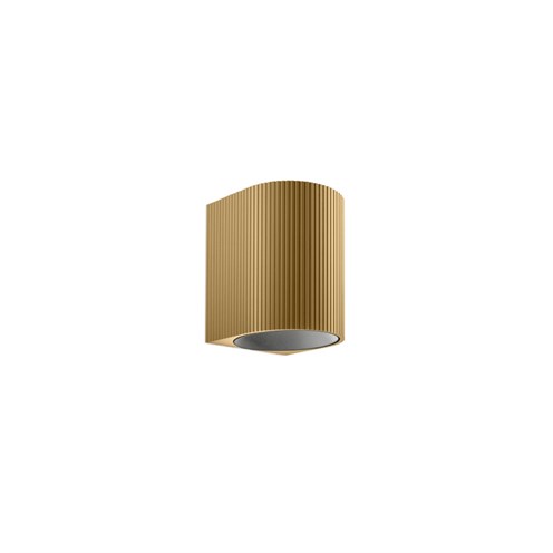 Wever & Ducré+TRACE WALL 1.0 LED 8,1W 575lm 3000K CRI>90 22°, hämardatav phase-cut, seinavalgusti, šampanja/matt must