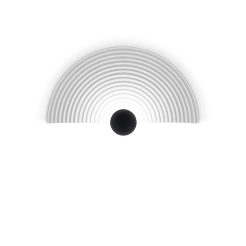 Wever & Ducré+TAPIS 2.0 LED 8.3W 500lm 3000K CRI>90, hämardatav phase-cut, seinavalgusti, toormaterjali värvi (RAL 9010)
