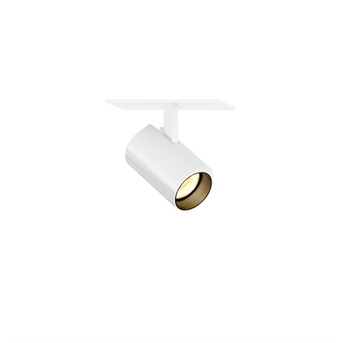 Wever & Ducré+CENO 1.1 LED 6W 530lm 350mA 3000K CRI>90 31°, süvisvalgusti, matt valge, liiteseadmeta