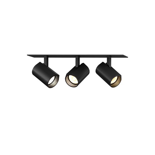 Wever & Ducré+CENO 3.0 LED 18W 1580lm 700mA 3000K CRI>90 31°, süvisvalgusti, matt must, liiteseadmeta
