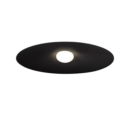 Wever & Ducré+CLEA 3.0 LED 14,1W 400lm 3000K CRI>90, hämardatav phase-cut, laevalgusti, matt must
