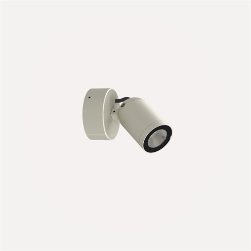 Nexia+Far Wall 55 LED 7W 490lm 3000K CRI>90 36°, hämardatav DALI, IP65, välisvalgusti, klibuhall (RAL 7032)