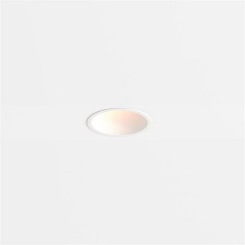 Modular+Klevr Recessed 72 1x LED 8,3W 685lm 250mA 1800-3000K CRI>95 45°, IP55, süvisvalgusti, matt valge, liiteseadmeta
