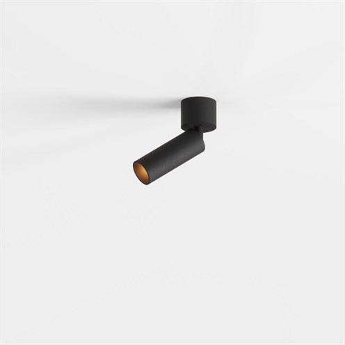 Modular+Nyto Surface Adjustable 30 Round 1x LED 6W 500lm 350mA 3000K CRI>90 25°, laevalgusti, must, liiteseadmeta