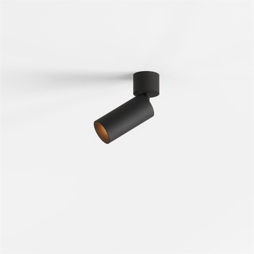 Modular+Nyto Surface Adjustable 40 Round 1x LED 6/8.8W 588/795lm 350/500mA 3000K CRI>90 31°, laevalgusti, must, liiteseadmeta