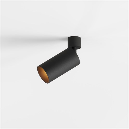 Modular+Nyto Surface Adjustable 60 Round 1x LED 12/17.8W 1640/2240lm 350/500mA 3000K CRI>90 28°, laevalgusti, must, liiteseadmeta
