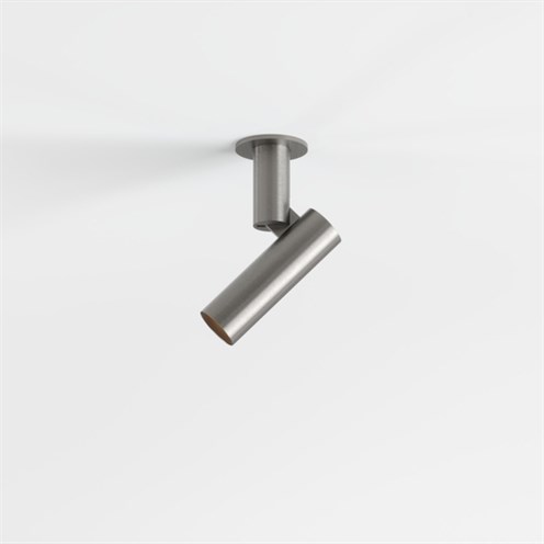 Modular+Passage Semi-Recessed Adjustable 40 1x LED 4,1/9W 366/637lm 350/700mA 3000K CRI>90 42°, süvisvalgusti, harjatud alumiinium, liiteseadmeta