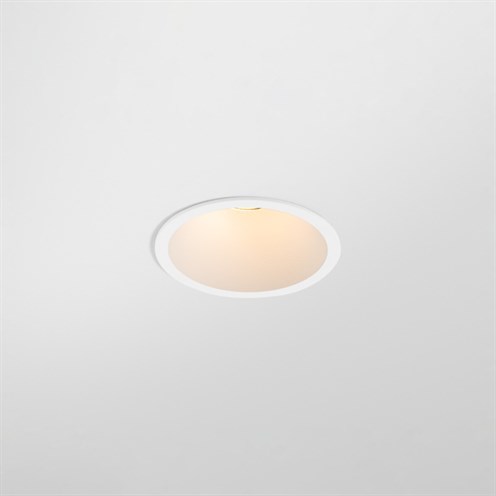 Modular+Modest Recessed 74 1x LED 5/7.2W 565/767lm 350/500mA 3000K CRI>90 23°, IP55, süvisvalgusti, matt valge, liiteseadmeta