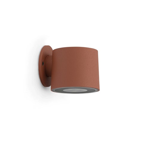 Lombardo+Clic Wall max. 7W GU10, IP65, välisvalgusti, terrakota