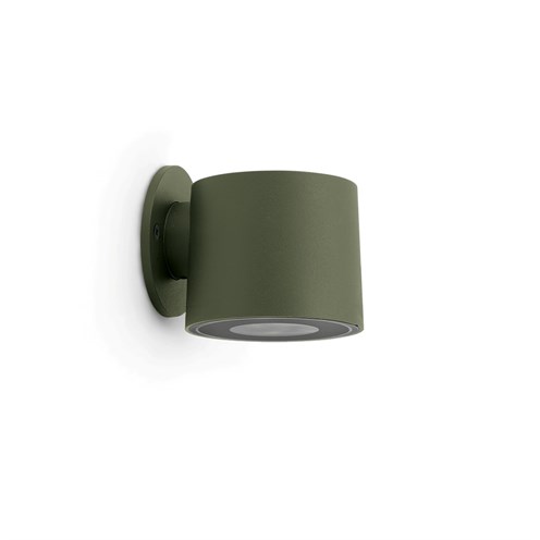 Lombardo+Clic Wall max. 7W GU10, IP65, välisvalgusti, roheline