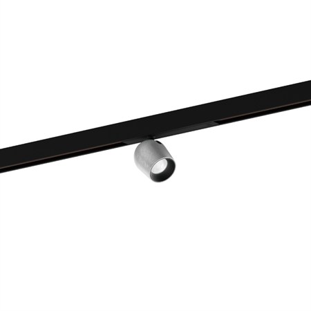 Wever & Ducré+DOMY on STREX 1.0 LED 7W 560lm 2700K CRI>90 25°, hämardatav DALI, siinivalgusti, matt must/alumiinium