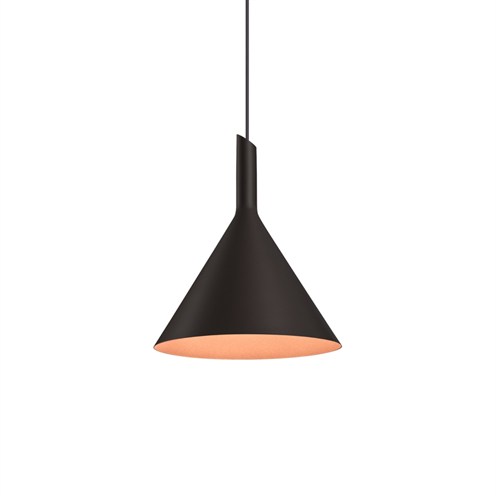 Wever & Ducré+SHIEK 3.0 LED 12W 500lm 1800K-2850K CRI>90, hämardatav phase-cut, rippvalgusti, matt must/vask
