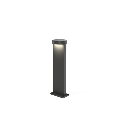 Wever & Ducré+PALOS ROUND 2.0 LED 20.6W 1350lm 3000K, hämardatav phase-cut, IP65, välisvalgusti, antratsiithall, ilma valgustipostita