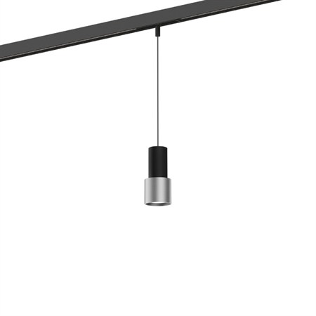 Wever & Ducré+ODREY on STREX 1.1 LED 7W 445lm 3000K CRI>90 32°, hämardatav DALI, siinivalgusti, matt must/harjatud alumiinium