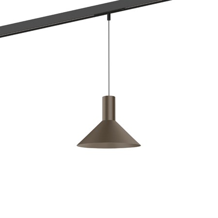 Wever & Ducré+ODREY on STREX 1.6 LED 7W 505lm 3000K CRI>90 32°, hämardatav DALI, siinivalgusti, harjatud pronks