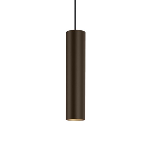 Wever & Ducré+RAY SUSPENDED 3.0 LED 5,9W 435lm 3000K CRI>90 36°, hämardatav phase-cut, rippvalgusti, harjatud pronks, laerosett tellida eraldi