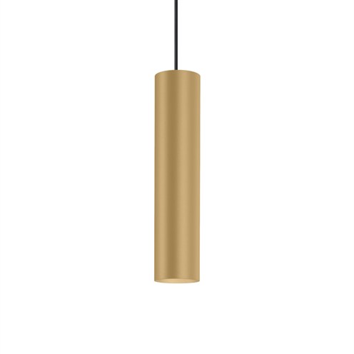 Wever & Ducré+RAY SUSPENDED 3.0 LED 5,7W 260lm 2000-3000K CRI>90 36°, hämardatav phase-cut, rippvalgusti, harjatud šampanja, laerosett tellida eraldi