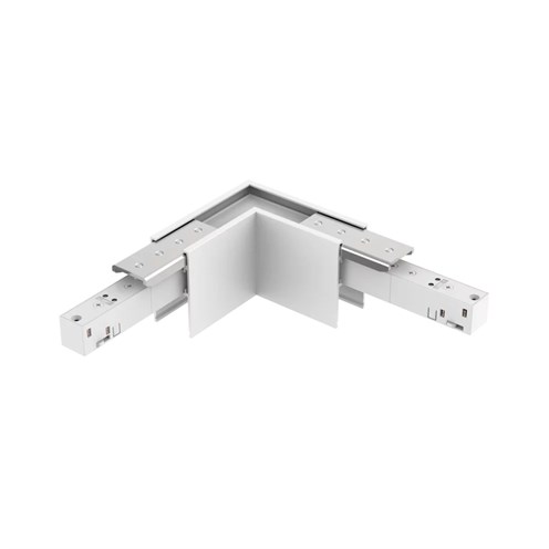  PRO+LINE48V BASIC TRACK voolusiini horisontaal L-nurk, valge