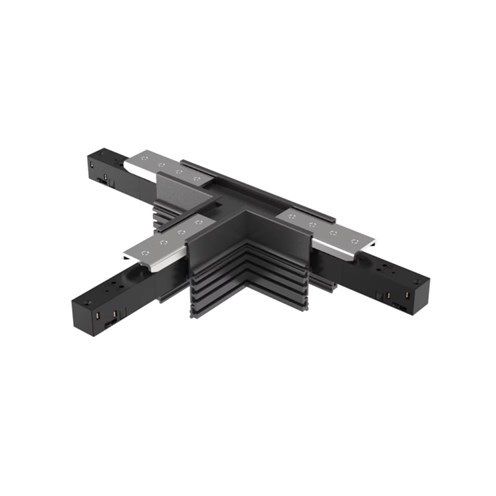 PRO+LINE48V FRAMELESS TRACK voolusiini T-nurk, must