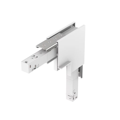PRO+LINE48V FRAME TRACK voolusiini vertikaal L-nurk, valge