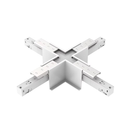 PRO+LINE48V FRAME TRACK voolusiini X-nurk, valge