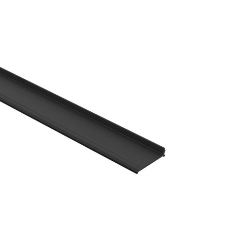 PRO+LINE48V SLIM TRACK voolusiini kate, 2000mm, must