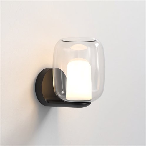 ASTRO+Aquina Wall max. 3.5W G9, IP44, seinavalgusti, matt must