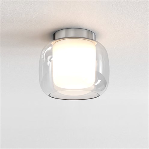 ASTRO+Aquina Ceiling 240 max. 12W E27, IP44, laevalgusti, poleeritud kroom
