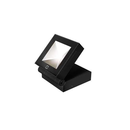 Wever & Ducré+X-BEAM 1.0 LED 23,2W 1590lm 3000K 100° UGR<10, hämardatav phase-cut, IP65, välisvalgusti, matt must