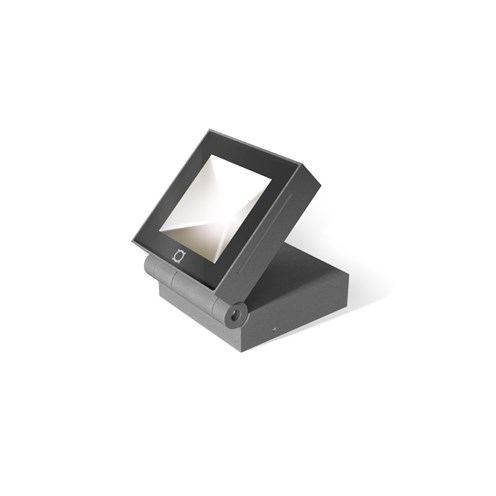Wever & Ducré+X-BEAM 1.0 LED 23,2W 1590lm 3000K 100° UGR<10, hämardatav phase-cut, IP65, välisvalgusti, hall