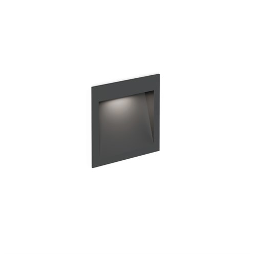 Wever & Ducré+ORIS OUTDOOR 1.3 LED 3.1/6.4W 70/100lm 350/700mA 3000K CRI>90, IP65, välisvalgusti, antratsiithall, liiteseadmeta