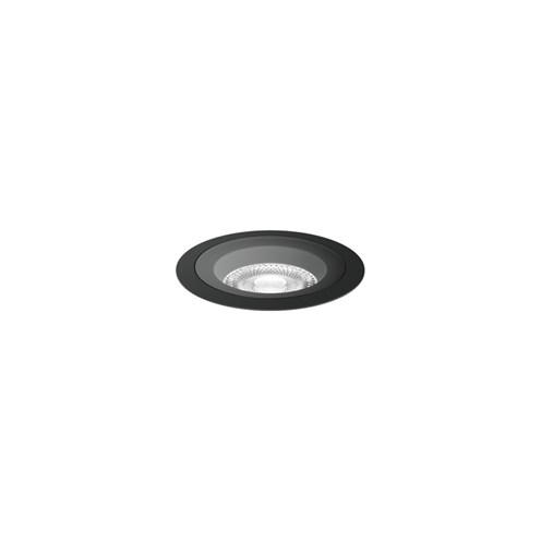 Wever & Ducré+BLINK trim 2.0 LED 11W 700lm 500mA 3000K CRI>90 38°, IP65, süvisvalgusti, matt must, liiteseadmeta