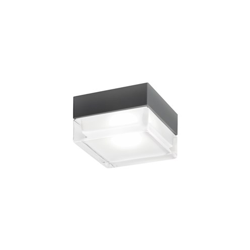 Wever & Ducré+BLAS 2.0 LED 9,6W 950lm 3000K CRI>90, hämardatav phase-cut, IP65, välisvalgusti, antratsiithall