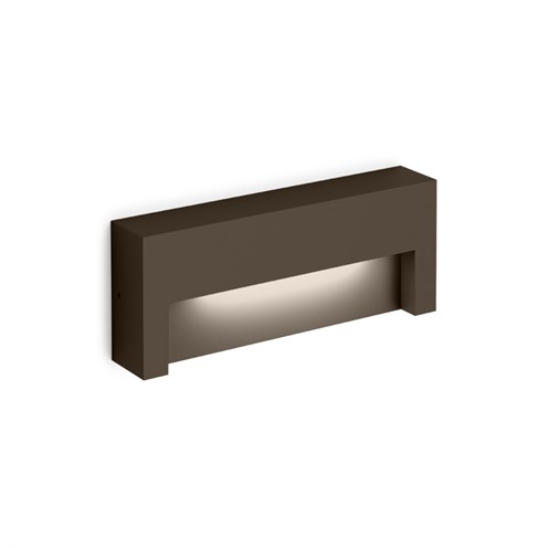 Wever & Ducré+RETO WALL SURFACE OUTDOOR 2.0 LED 8.7W 335lm 3000K CRI>90, hämardatav phase-cut, IP65, välisvalgusti, pronks