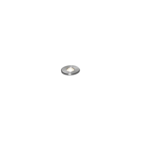 Wever & Ducré+CARD 0.1 LED 1,1W 90lm 350mA 3000K 16°, IP67, süvisvalgusti, roostevaba teras, liiteseadmeta