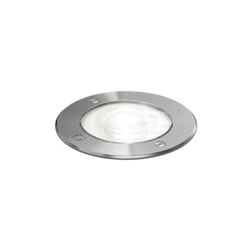 Wever & Ducré+MAP 1.6 LED 16,1W 1260lm 3000K CRI>90 38°, hämardatav phase-cut, IP67, süvisvalgusti, roostevaba teras