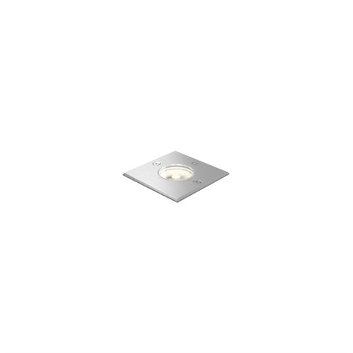 Wever & Ducré+CHART 0.9 LED 7,9W 640lm 3000K CRI>90 35°, hämardatav phase-cut, IP67, süvisvalgusti, roostevaba teras