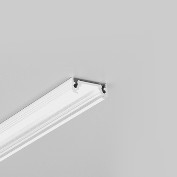 TPM+LED profiil Surface10, valge, 2000mm