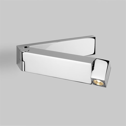 ASTRO+Tosca LED 2,7W 75lm 2700K CRI>90 23°, seinavalgusti, lülitiga, poleeritud kroom