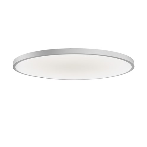 Halla+Rundo24 LED 15,6W 2490lm 4000K UGR<14.4 mikroprismaatiline hajuti, üles/alla valgusega plafoon, must (pildil hõbe)