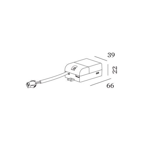 Wever & Ducré+Liiteseade 6W 350mA kiirühendusega
