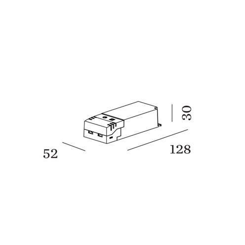 Wever & Ducré+Liiteseade 24V 25W phase-cut dim
