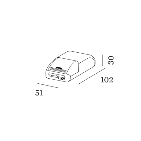 Wever & Ducré+LED liiteseade 350mA 10W