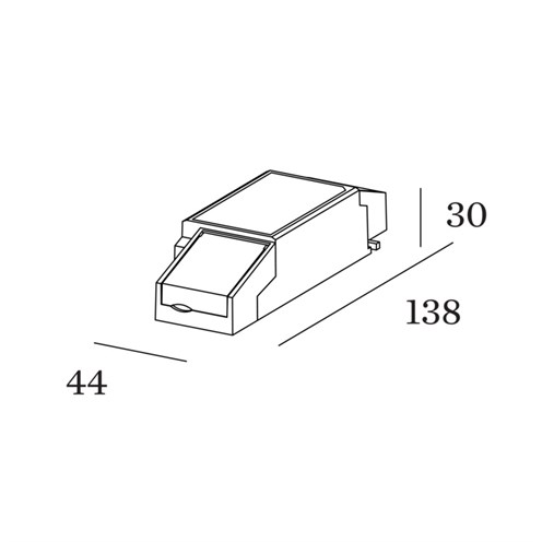 Wever & Ducré+Liiteseade 700mA 20W phase-cut dim
