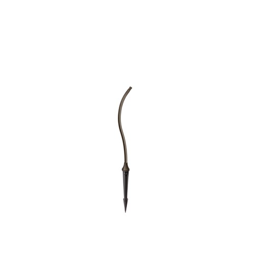 Wever & Ducré+SWAM Pole 400 curved maapiigiga post, pronks